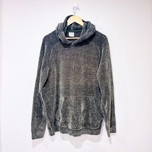 JACK & JONES Green hooded sweater